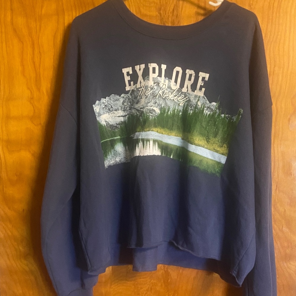 Greyson Blue Explore Graphic Sweater